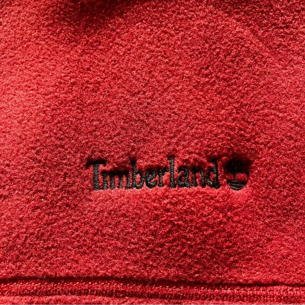Timberland Men's Red Fleece Polartec Vest - XXL